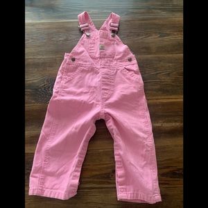 Carhartt  pink overalls